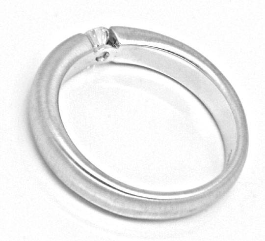 Foto 3 - Weißgold-Diamant-Spann Ring 0.23ct Brillant, S4107